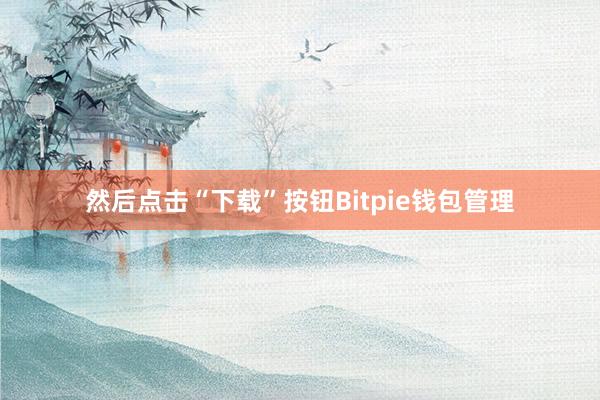 然后点击“下载”按钮Bitpie钱包管理