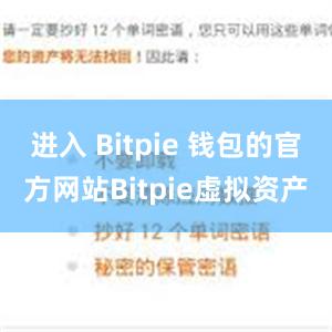 进入 Bitpie 钱包的官方网站Bitpie虚拟资产